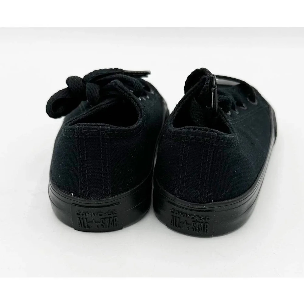 Converse Chuck Taylor All Star Lo Sneaker Baby / Toddler Black Size 7 New